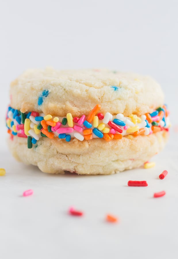 Funfetti Sandwich Cookies