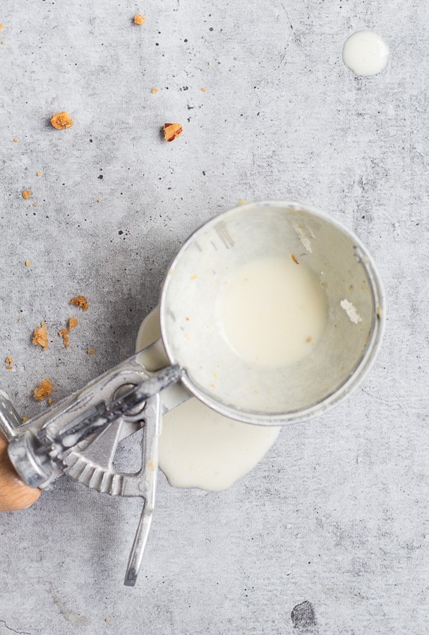 Roasted Peach Crisp Ice Cream