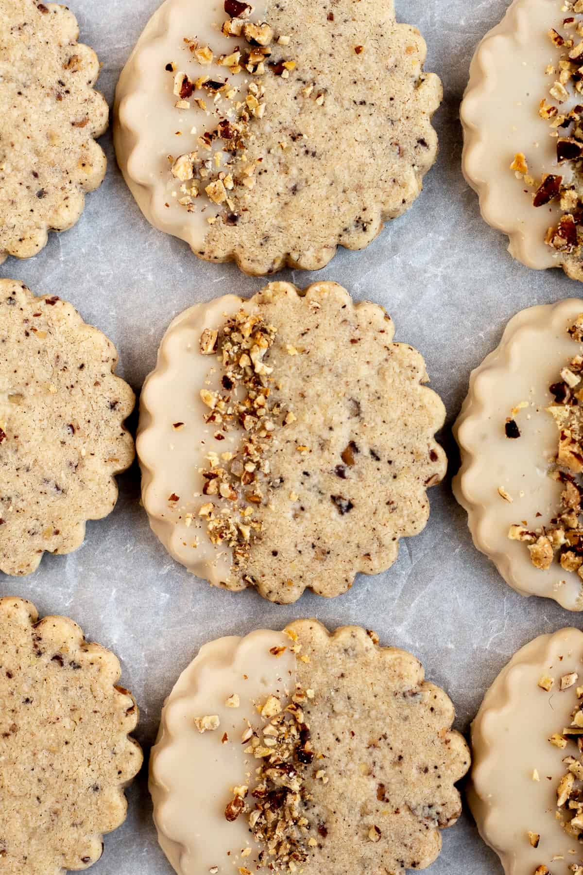 Brown Butter Maple Pecan Cookies