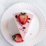 Strawberry Rose Buttermilk Cake