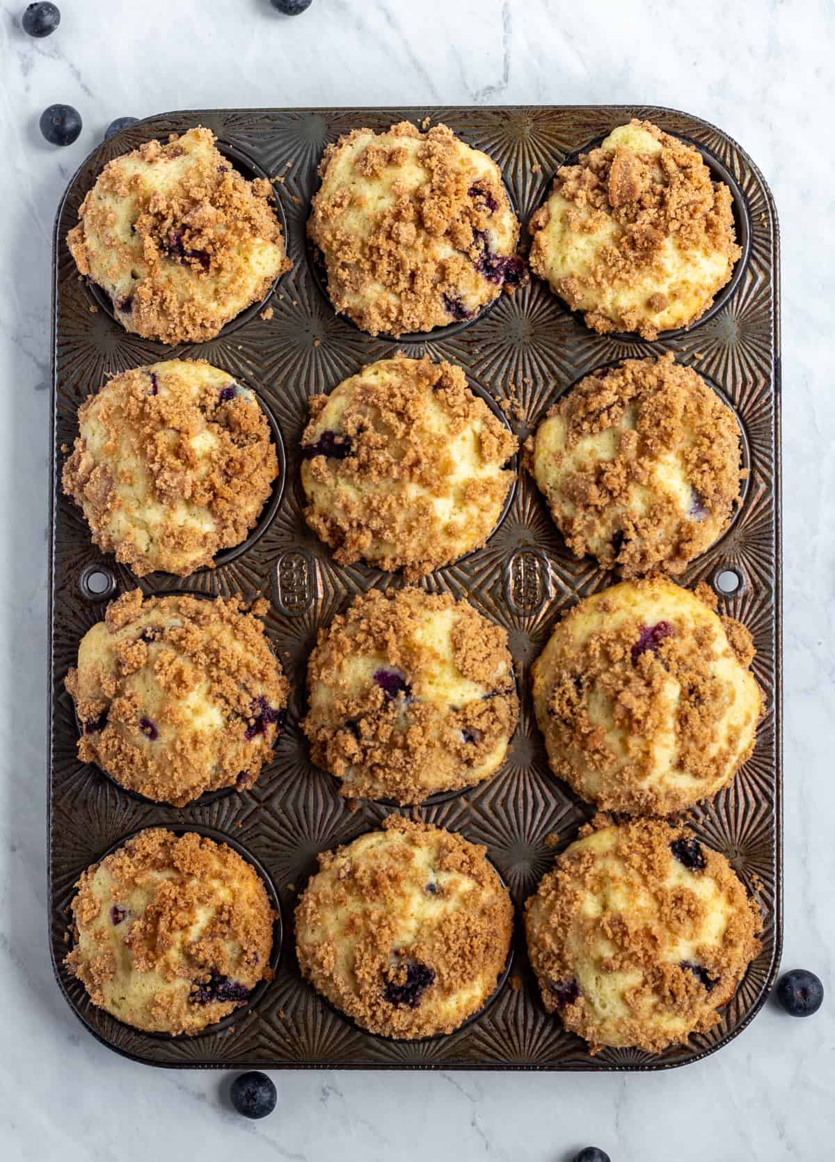 Blueberry Streusel Muffins