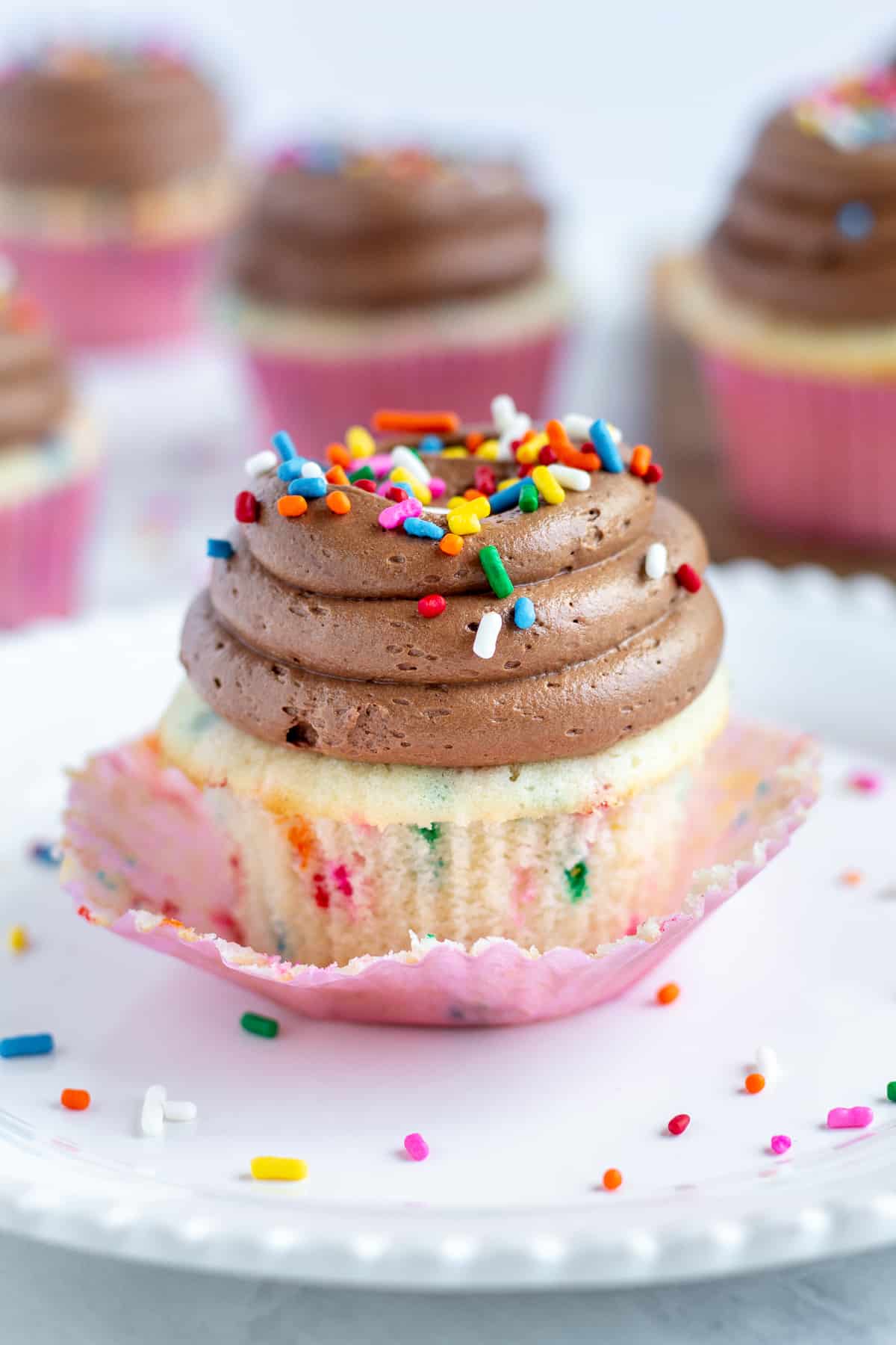 Vanilla Funfetti Cupcakes