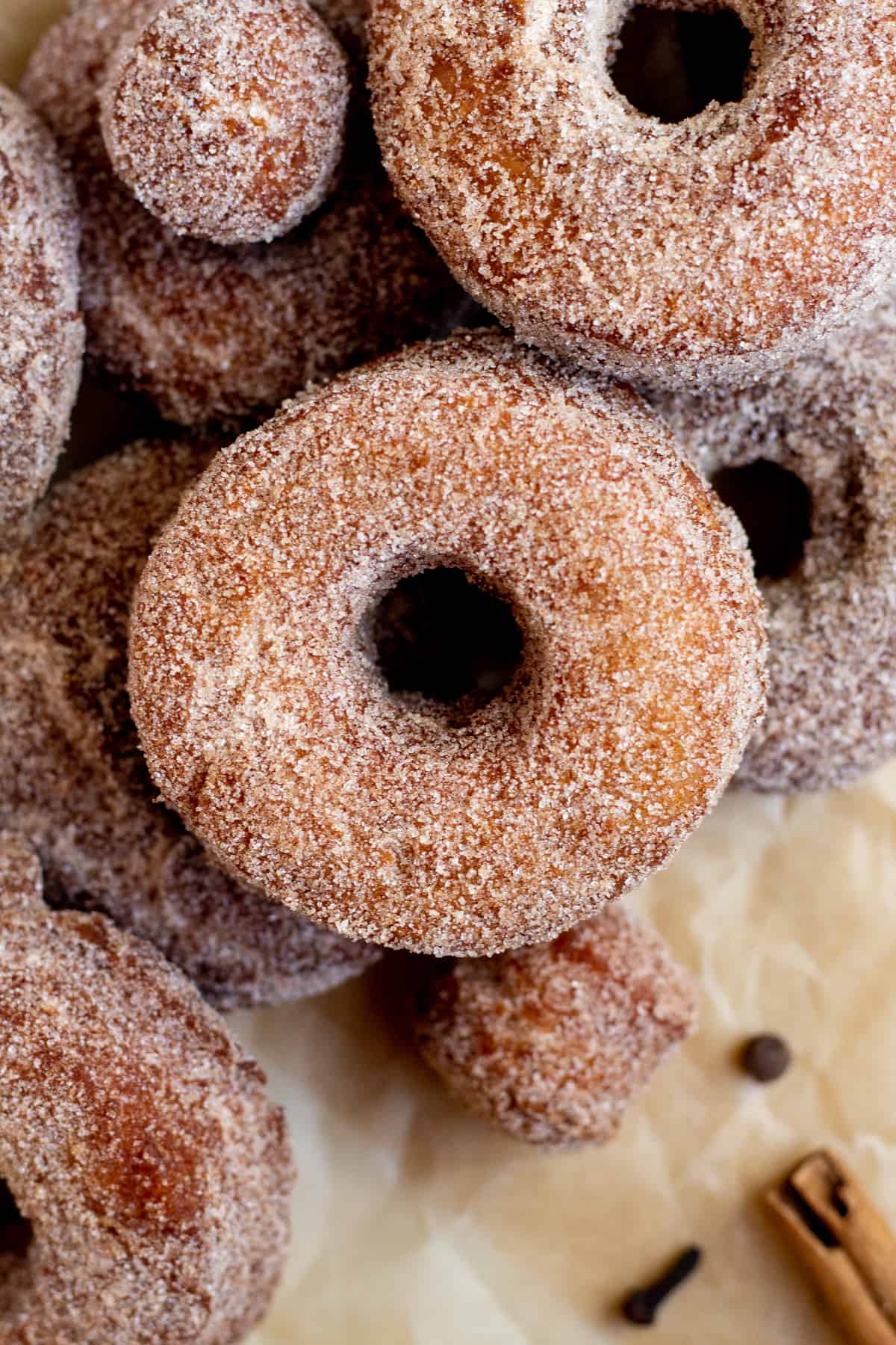 Mulled Apple Cider Cake Donuts