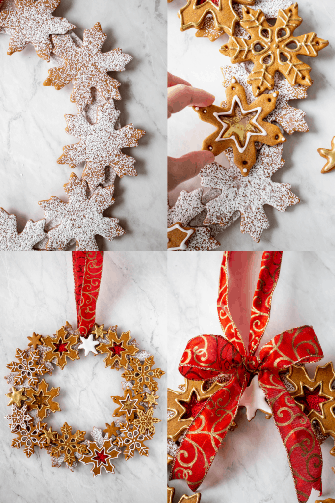 Gingerbread Cookie Wreath