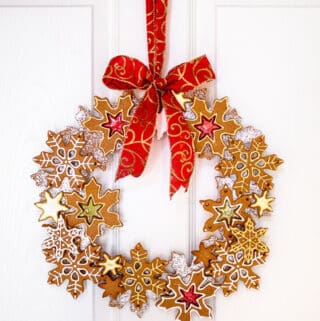 Gingerbread Cookie Wreath