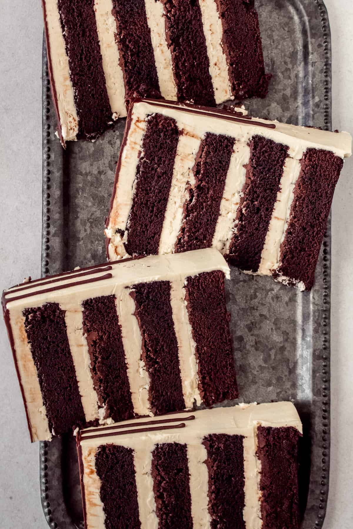 Chocolate Stout Layer Cake
