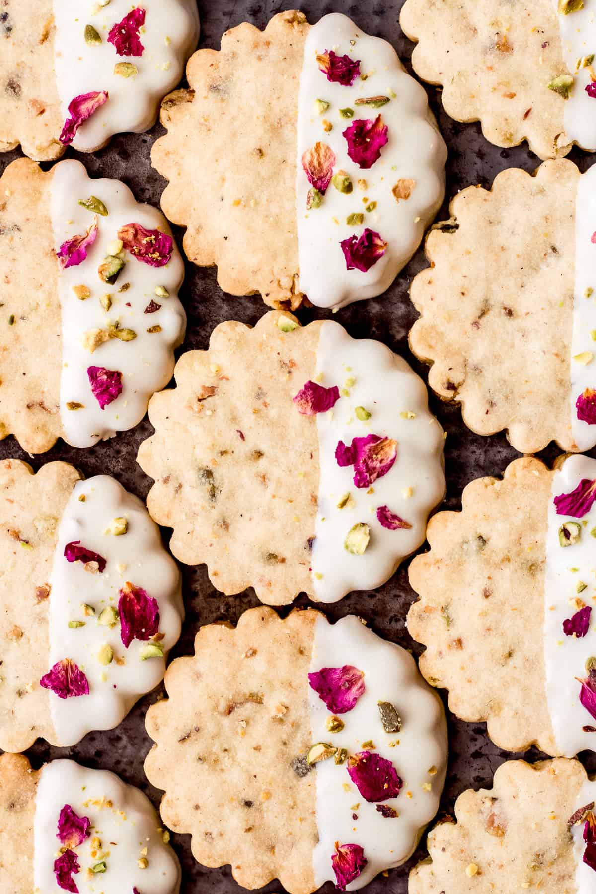 Flourless Almond Cookies with Cardamom, Orange Zest, and