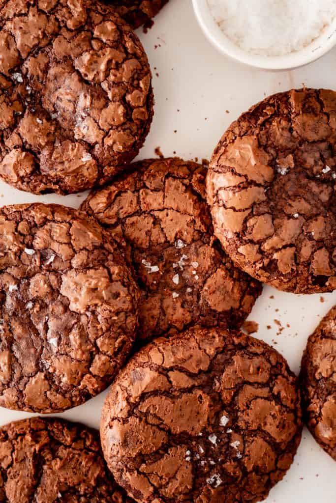 Salted Caramel Brownie Cookies