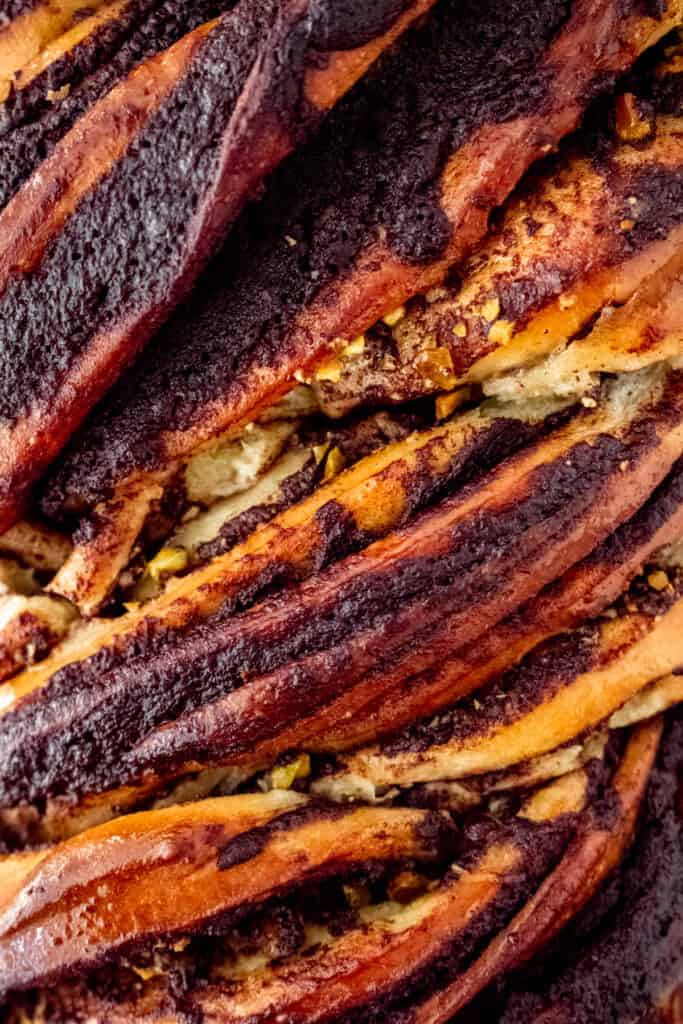 Chocolate Pistachio Babka