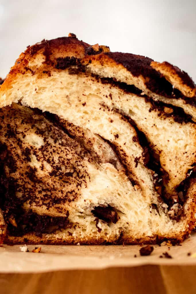 Chocolate Pistachio Babka